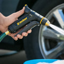 Melnor Heavy-Duty Metal Hose Nozzle with Front Trigger, Adjustable - GrowDaddy