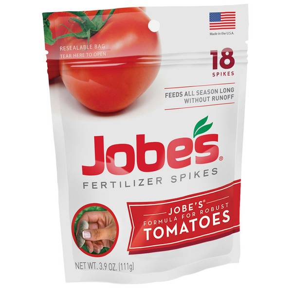 Jobes Fertilizer Spikes for Tomatoes: 6-18-6 - GrowDaddy