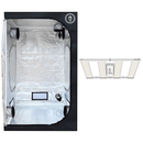 Living Room 5 x 5 Grow Tent With PhotoBio MX680 LED - GrowDaddy