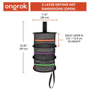Ongrok Drying Net - 3 Layer - GrowDaddy