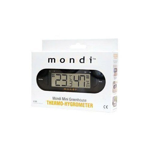 Mondi Mini Greenhouse Thermostat and Hygrometer - GrowDaddy