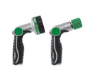 Vigoro 2-Piece Thumb Control Garden Hose Watering Nozzle Set - GrowDaddy